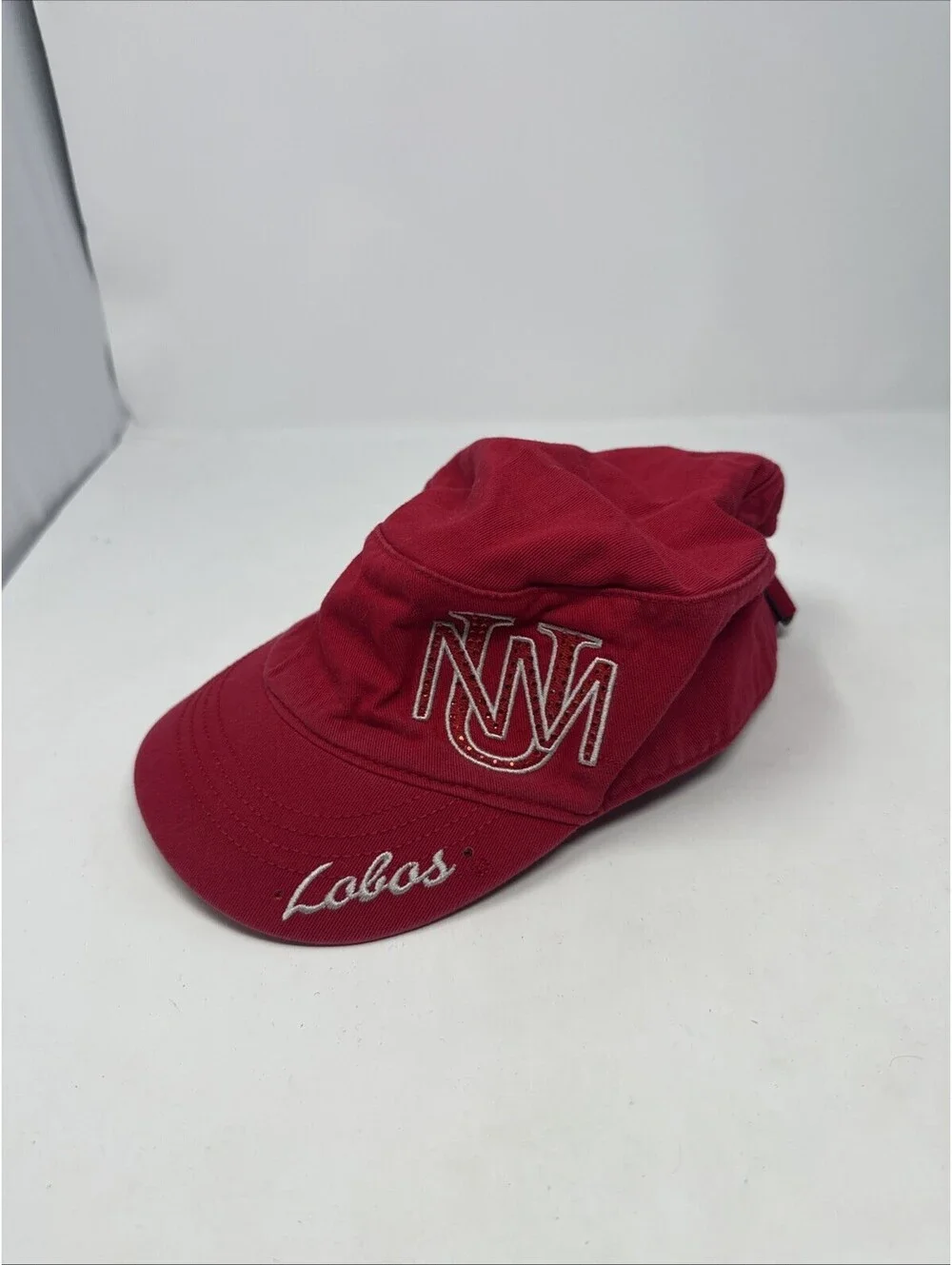 Womens NCAA Minnesota Golden Gophers Pink Rhinestone Cadet Strapback Hat Cap New
